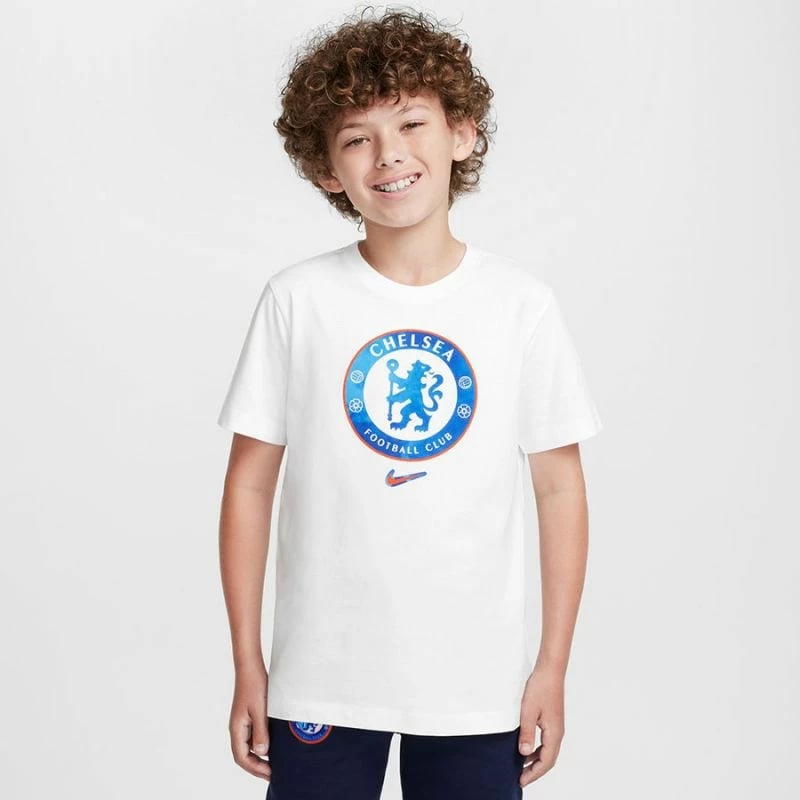Maicë për fëmijë Nike Chelsea, e bardhë