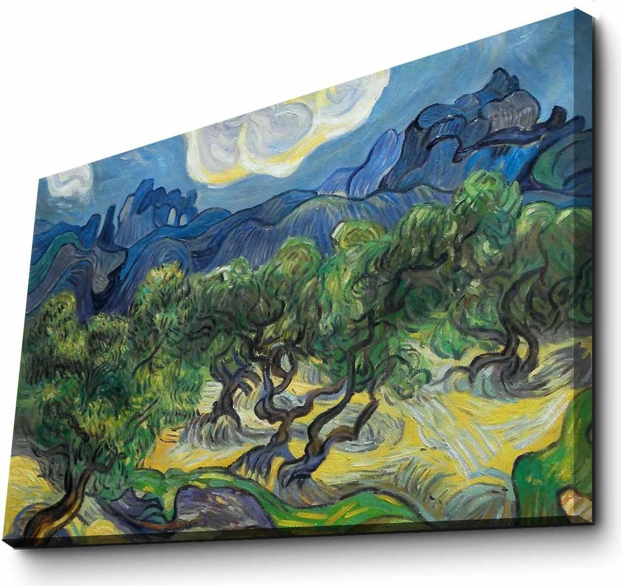 Pikturë dekorative në kanavacë Wallity, FAMOUSART-040, shumëngjyrëshe, 45x70cm