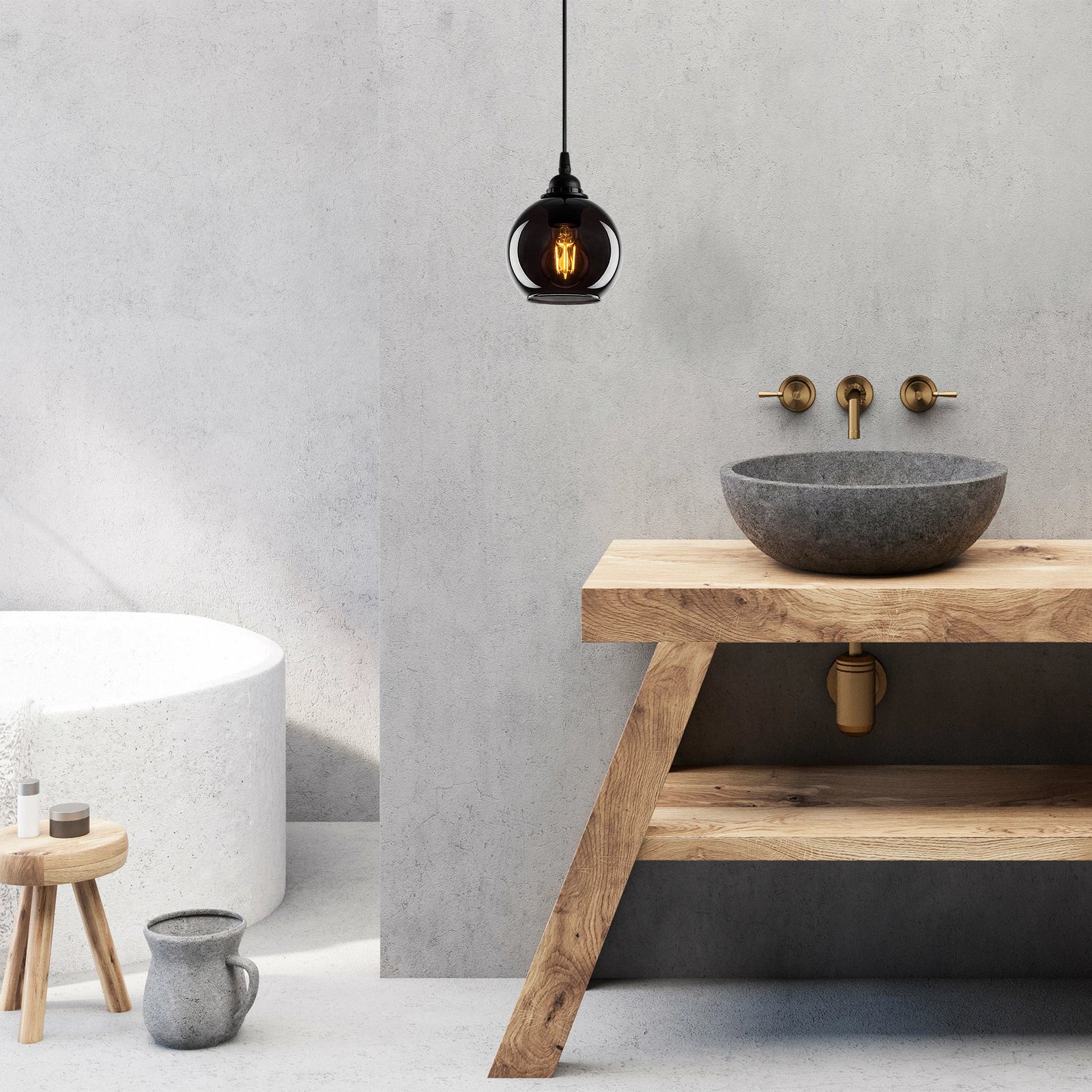 Llambë tavani Opviq, ngjyrë fume, 010 Llambë tavani Opviq, ngjyrë fume, 010