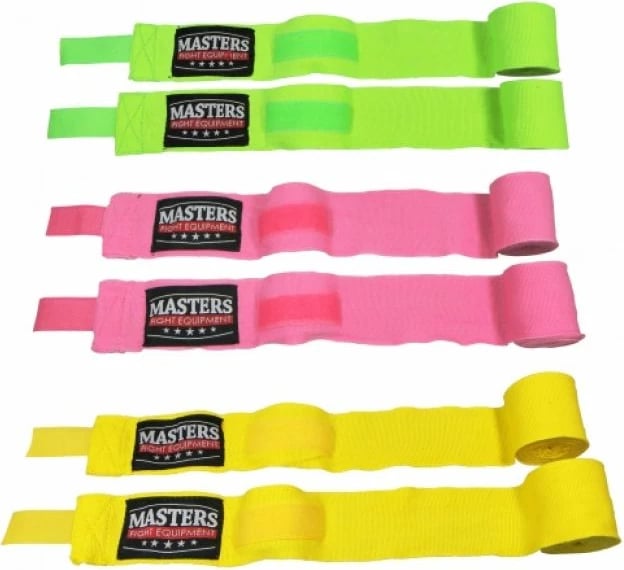 Rripa boksi elastik për meshkuj dhe femra Masters, ngjyra të ndryshme
