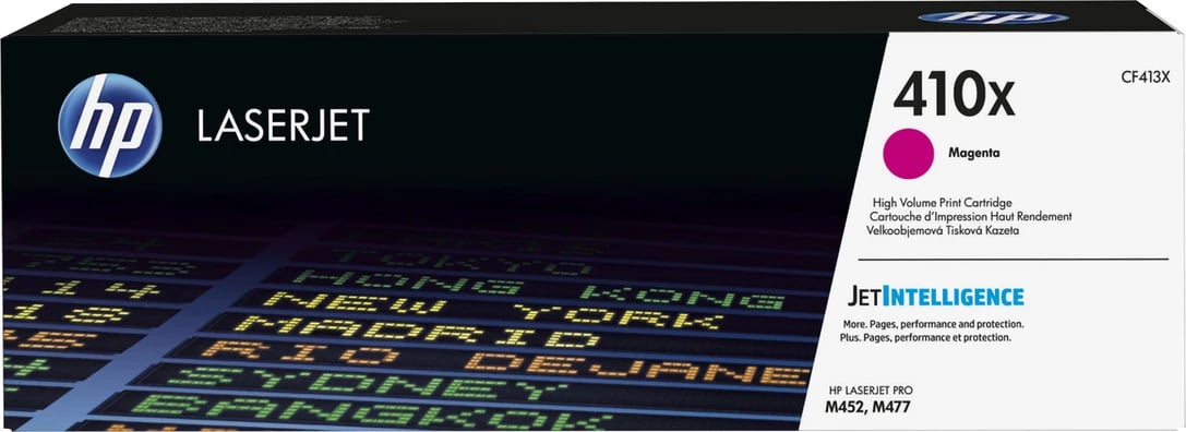 Toner, HP, 410X CF413X, rendiment 5000 faqe, XL, Magenta