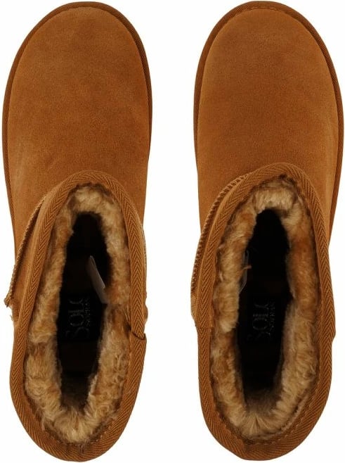 Këpucë platforme për femra Solo Soprani, kafe të çelët