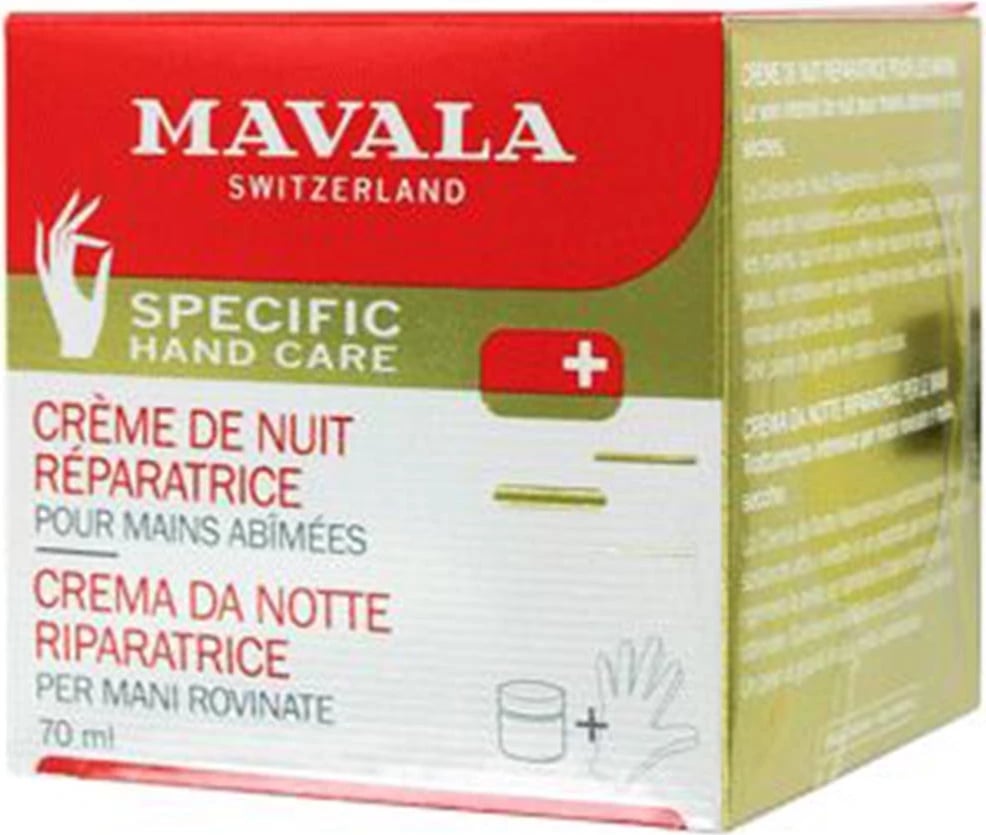 Krem nate për duar Mavala Repairing Night Cream 70ml Krem nate për duar Mavala Repairing Night Cream 70ml