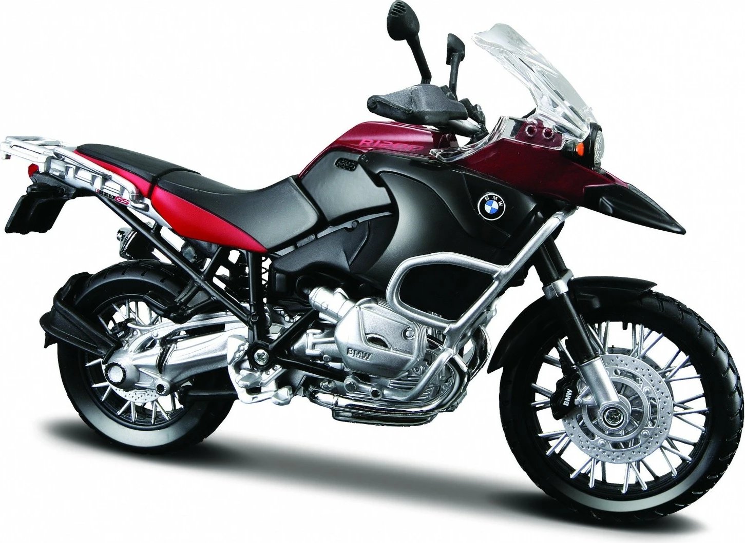Model motor Maisto BMW R 1200 GS 1:12, metal, zi