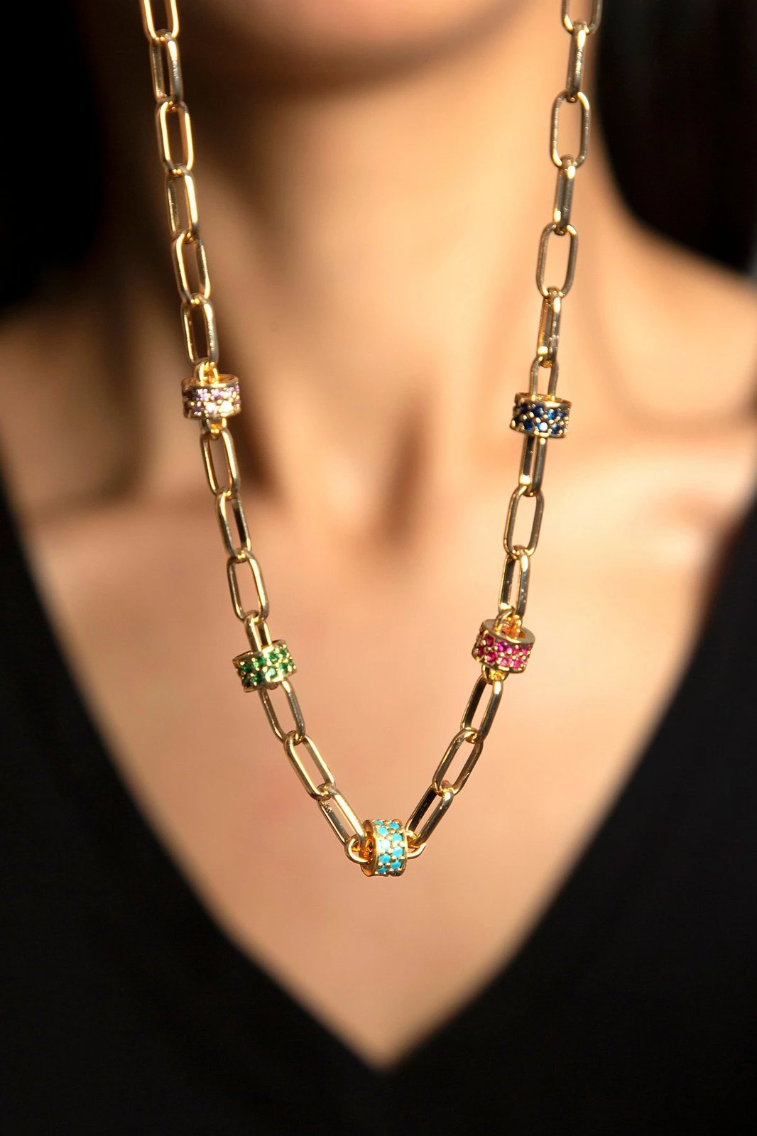 Varëse metalike Elika, ngjyrë ari, CK9744