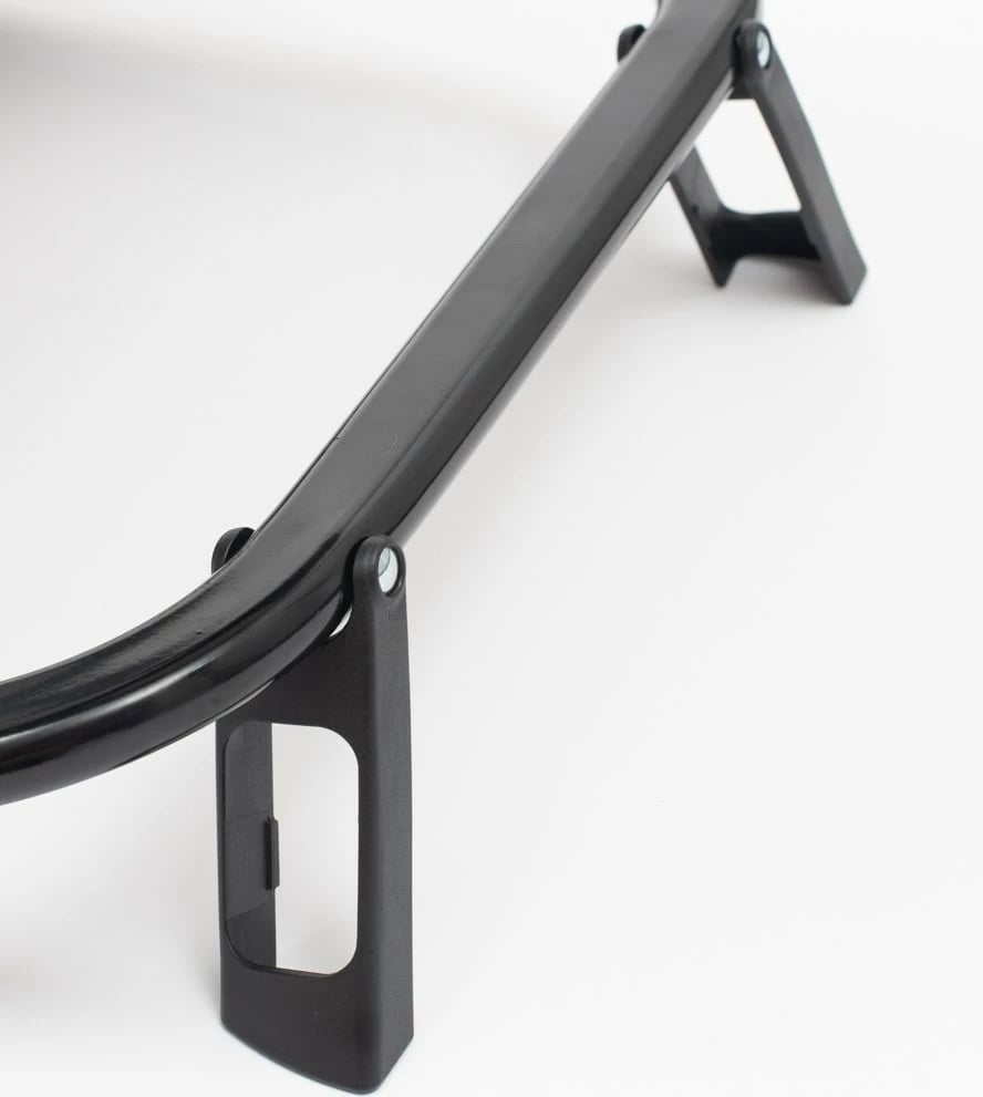 Karrige lëkundëse bebe, New Baby, Snuggle, shpinore e rregullueshme, me hark lodrash, deri 9 kg, e zezë