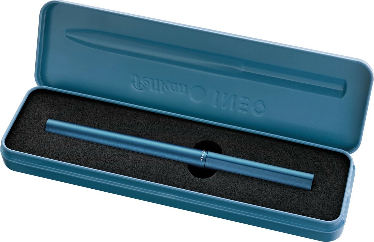 Stilolaps Pelikan INEO 823661, medium, ngjyrë blu petrol, paketim dhurate