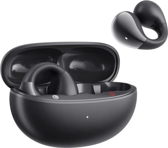 Kufje QCY Crossky Clip C30, wireless, Bluetooth 5.4, të zeza, me kuti karikimi Kufje QCY Crossky Clip C30, wireless, Bluetooth 5.4, të zeza, me kuti karikimi
