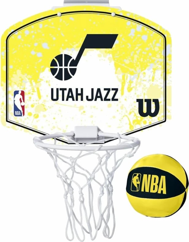 Tabela e basketbollit për fëmijë Wilson NBA Team Utah Jazz Mini Hoop