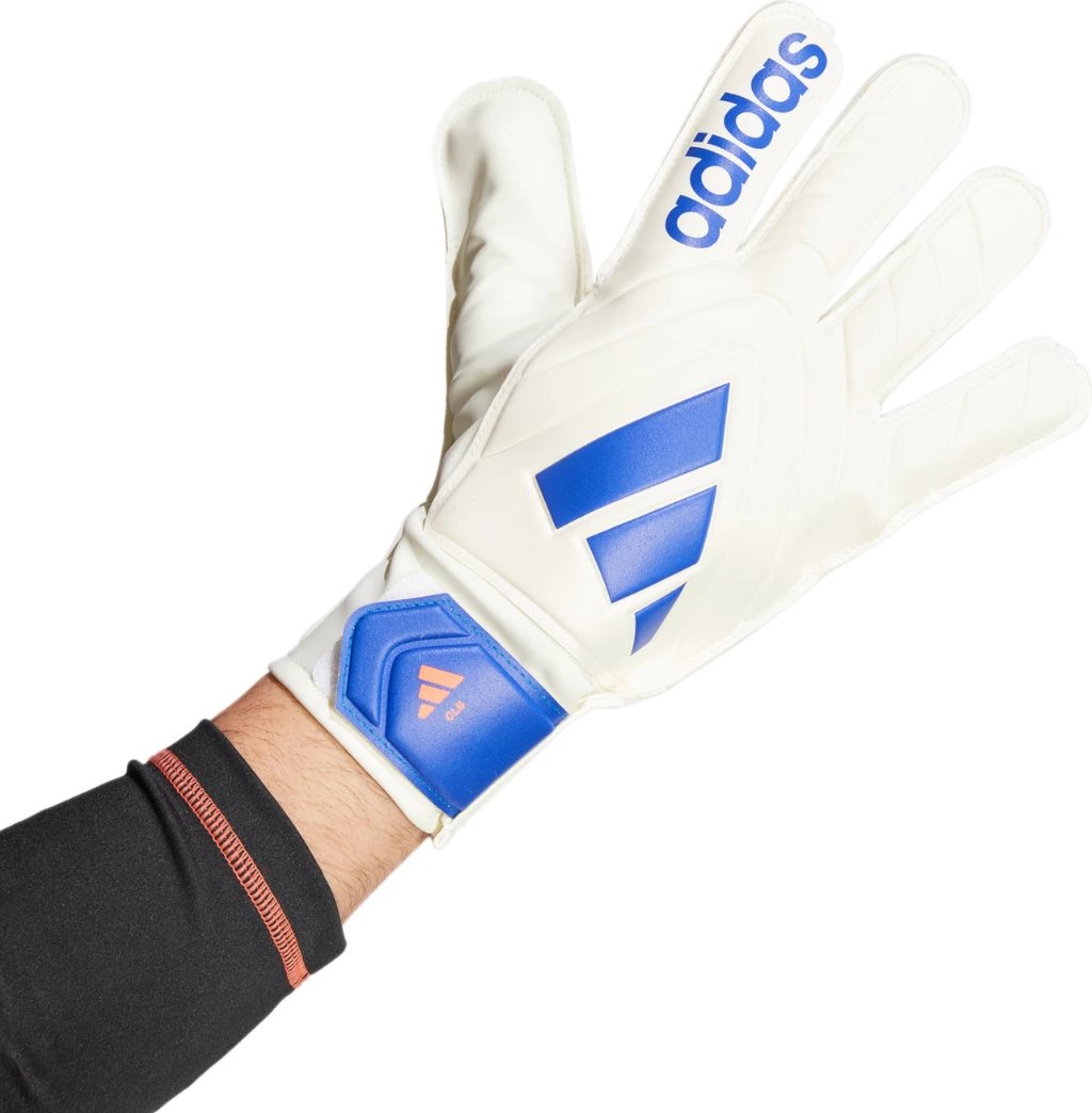 Doreza portieri për meshkuj adidas, të bardha dhe kaltër