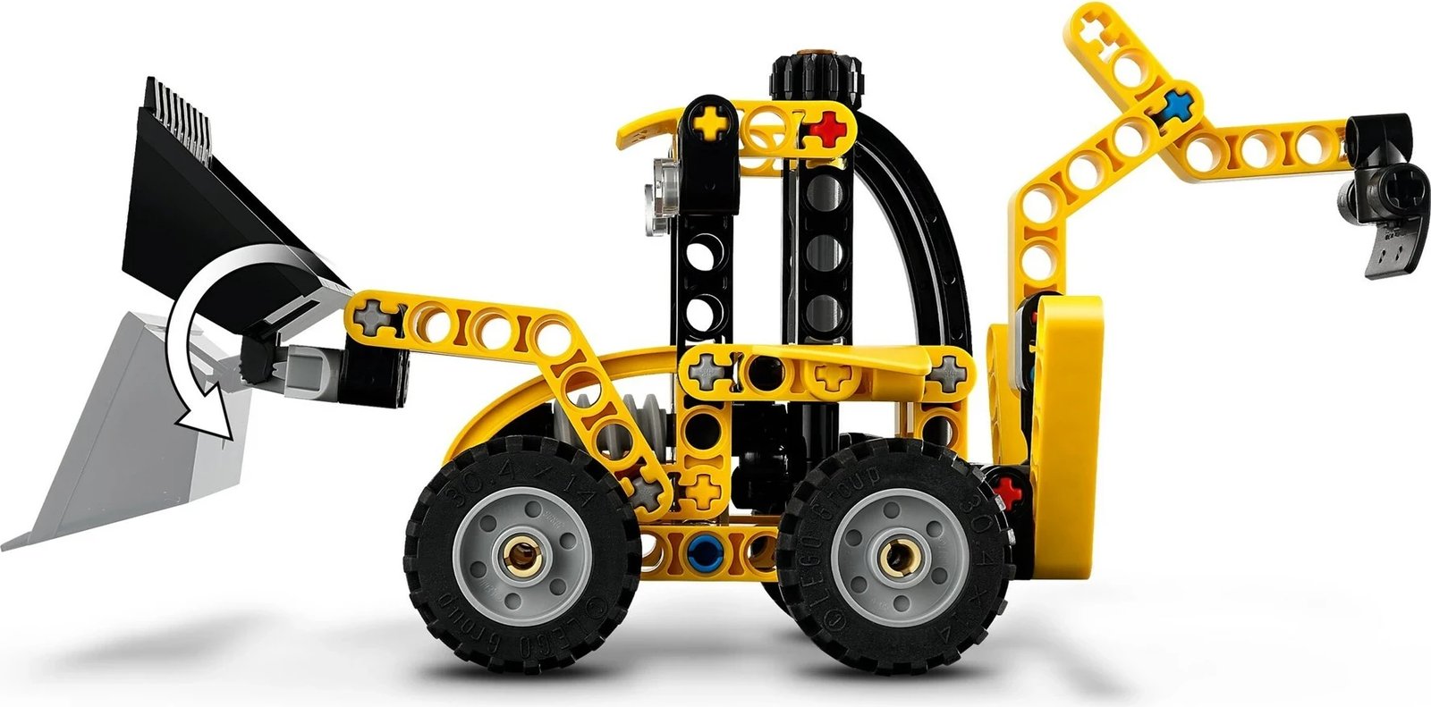 Set LEGO Technic 42197, për fëmijë 7+ vjeç, 104 pjesë, Verdhë