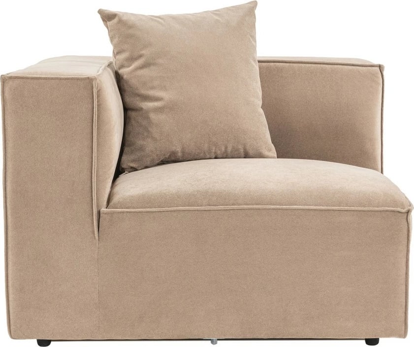 Karrige një vendëshe Atelier del Sofa, Sora L1, ngjyrë kapuçino v2