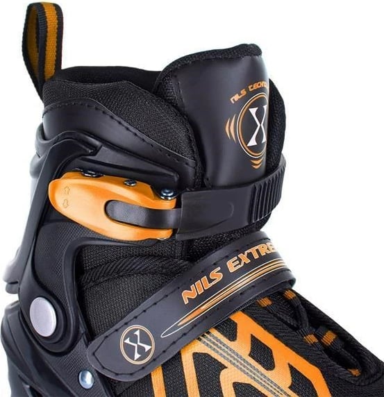 Patina NILS eXtreme NA18812, e zezë dhe portokalli, përmasa 34-38