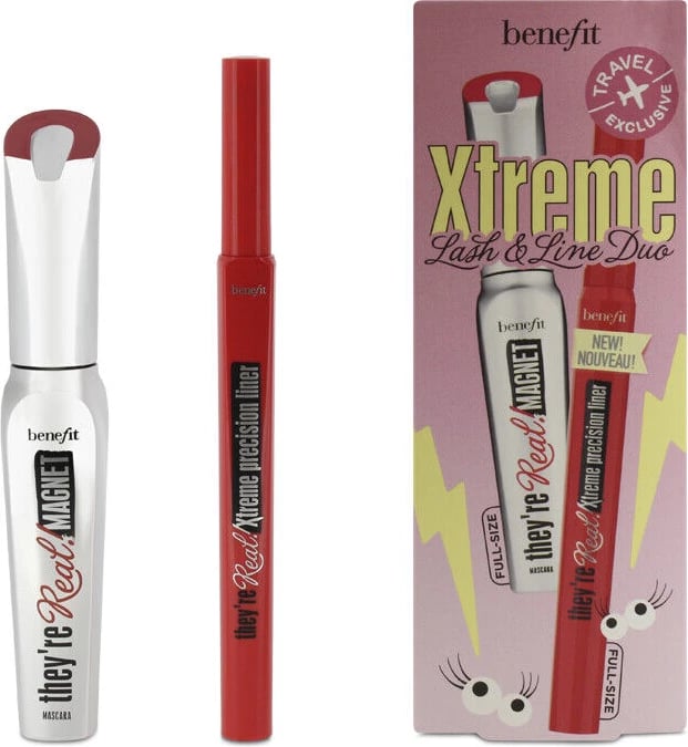 Set penel dhe maskarë Benefit Xtreme Lash & Line Duo