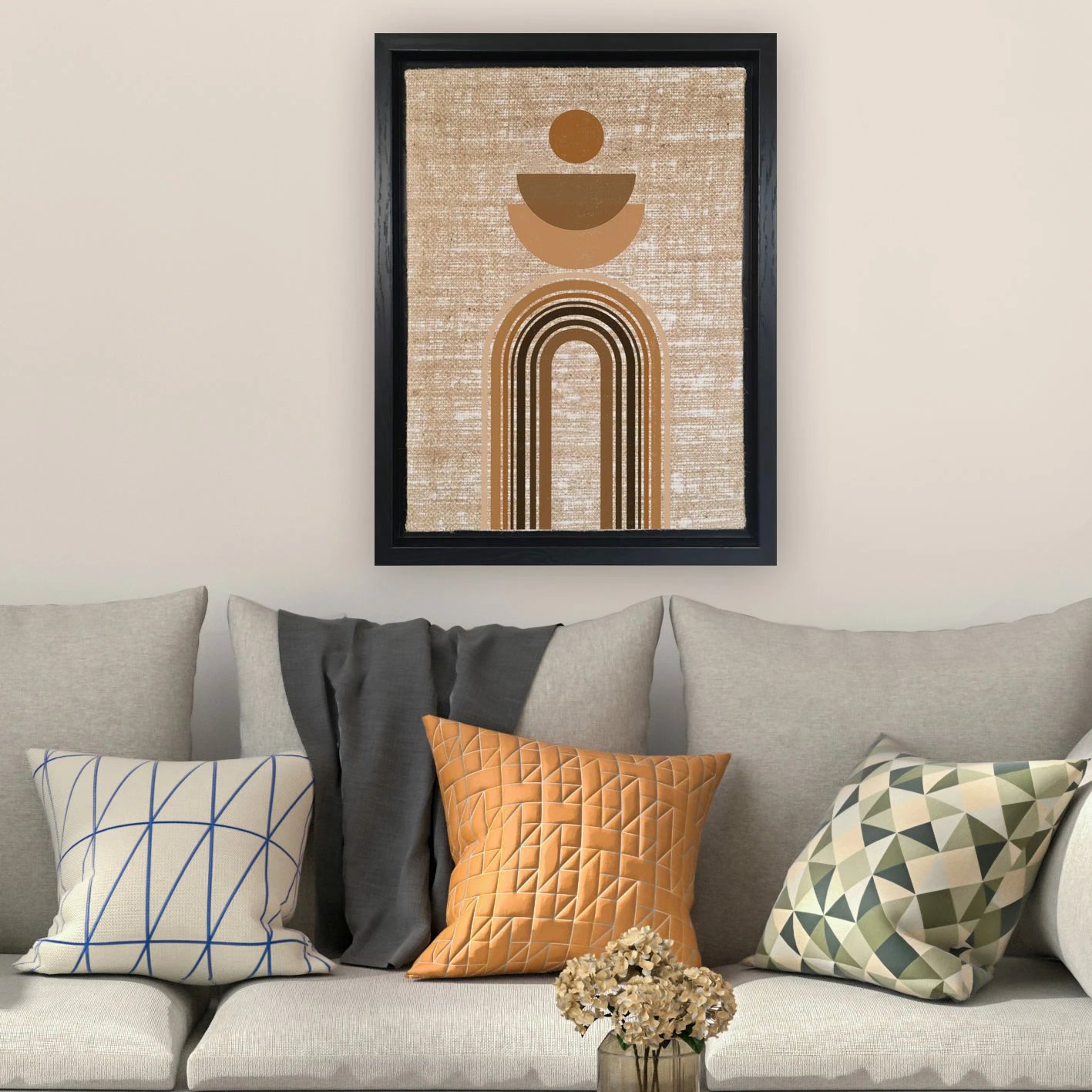 Pikturë dekorative në kanavacë, shumëngjyrëshe, Wallity LSJ51896356365 - 6696, 66x96cm