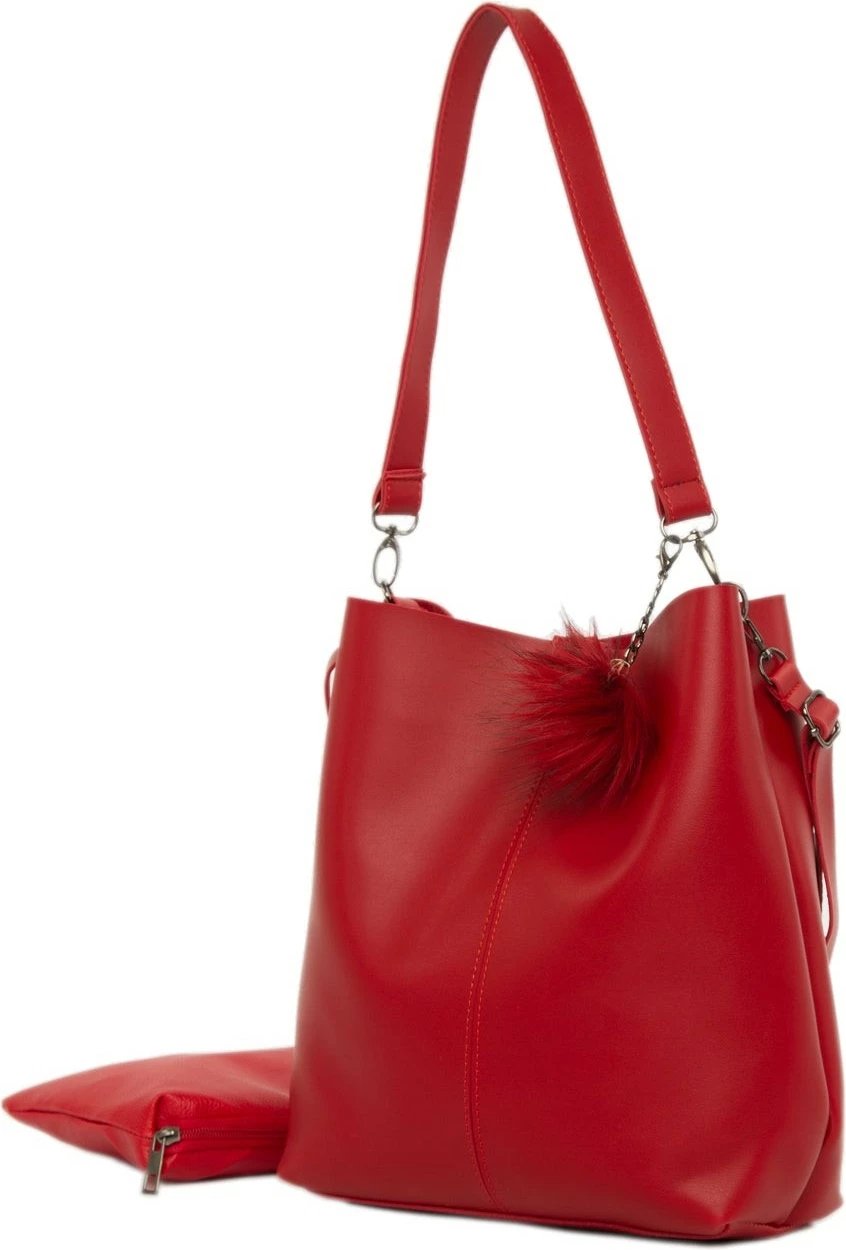 Çantë shpatulle Zoozie Bags, e kuqe, 2770 - 38273