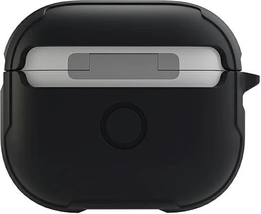 Mbështjellës UNIQ Valencia për AirPods 3, me karabiner, i zi