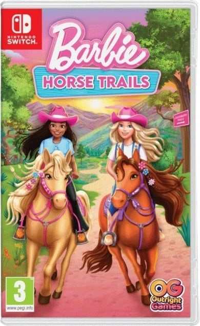 Lojë Nintendo Switch, Cenega, Barbie Horse Trails, ROM cartridge, 1 lojtar, anglisht me titra polonisht, PEGI 3