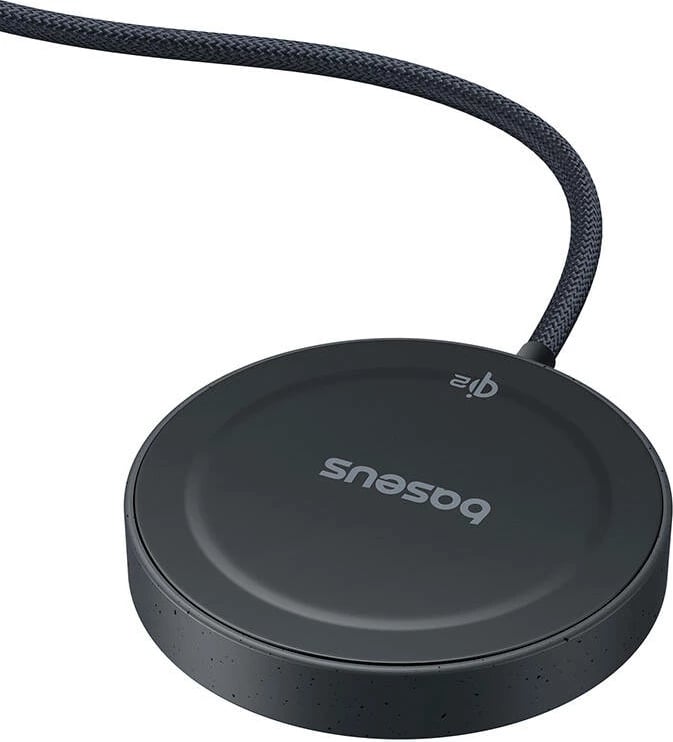Karikues wireless Baseus Simple Mini4, 15W, MagSafe, i zi