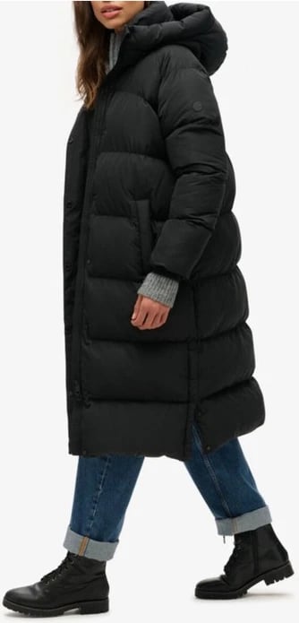 Jakne Superdry femra, e zezë