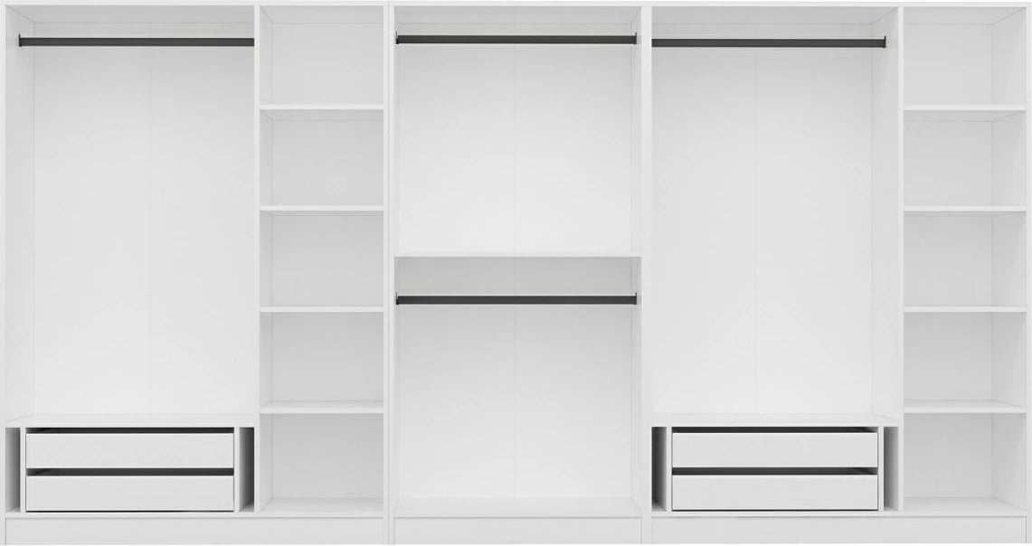 Dollap Skye Decor, i bardhë, 4934