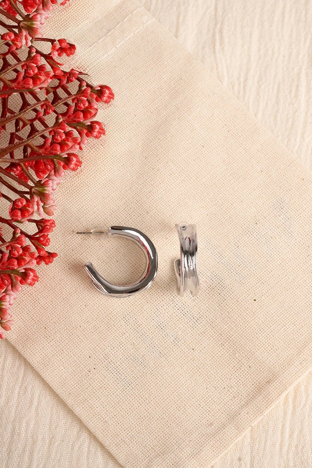 Vathë metalik ngjyrë argjendi Elika, ELKGC68343