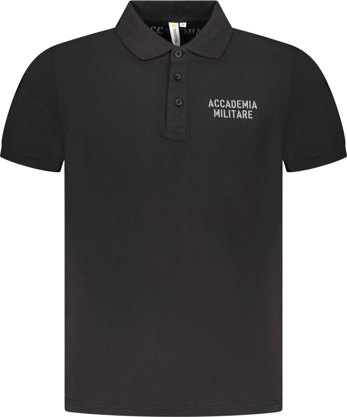 Polo për meshkuj Accademia Militare Military Academy, e zezë