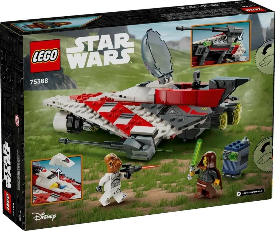Set LEGO Star Wars Jedi Knight's Starfighter Boba 75388, 305 pjesë, për fëmijë 8+