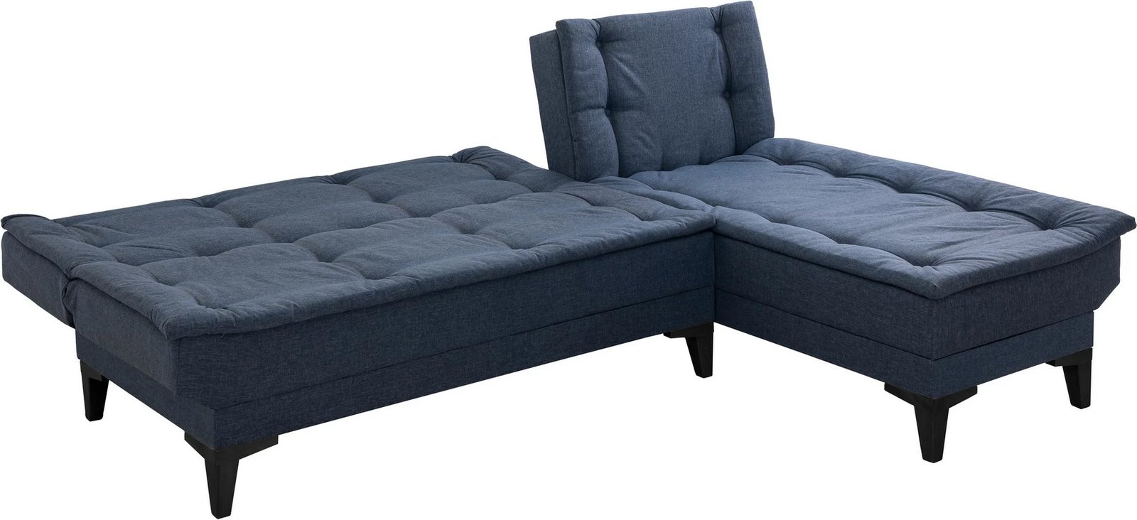 Kënd-sofë krevati Atelier del Sofa, Santo-S, ngjyrë blu e errët