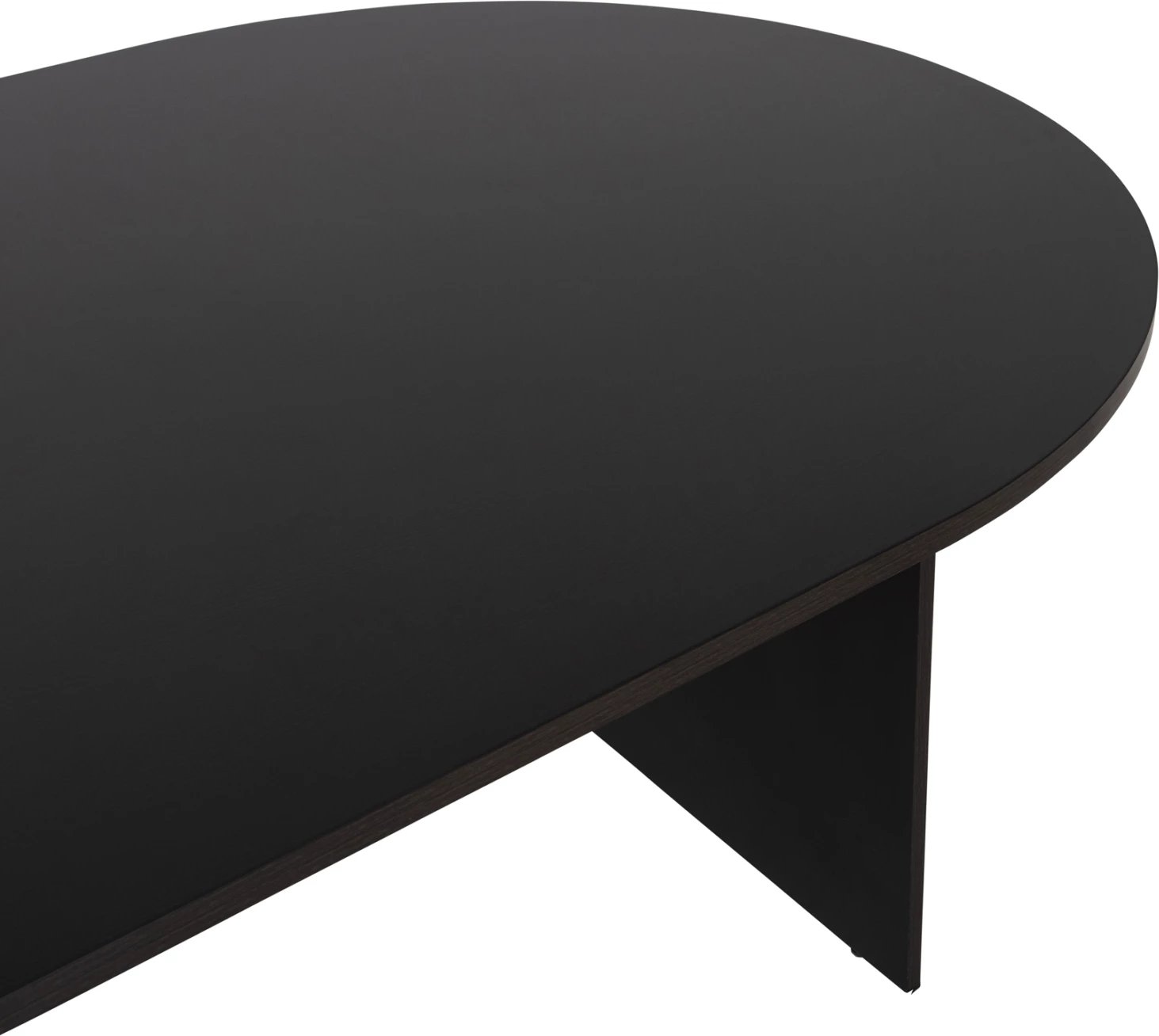 Tavolinë ovale për konferenca SIENNA FH2134.02 melaminë në ngjyrë wenge 240x120x75H cm