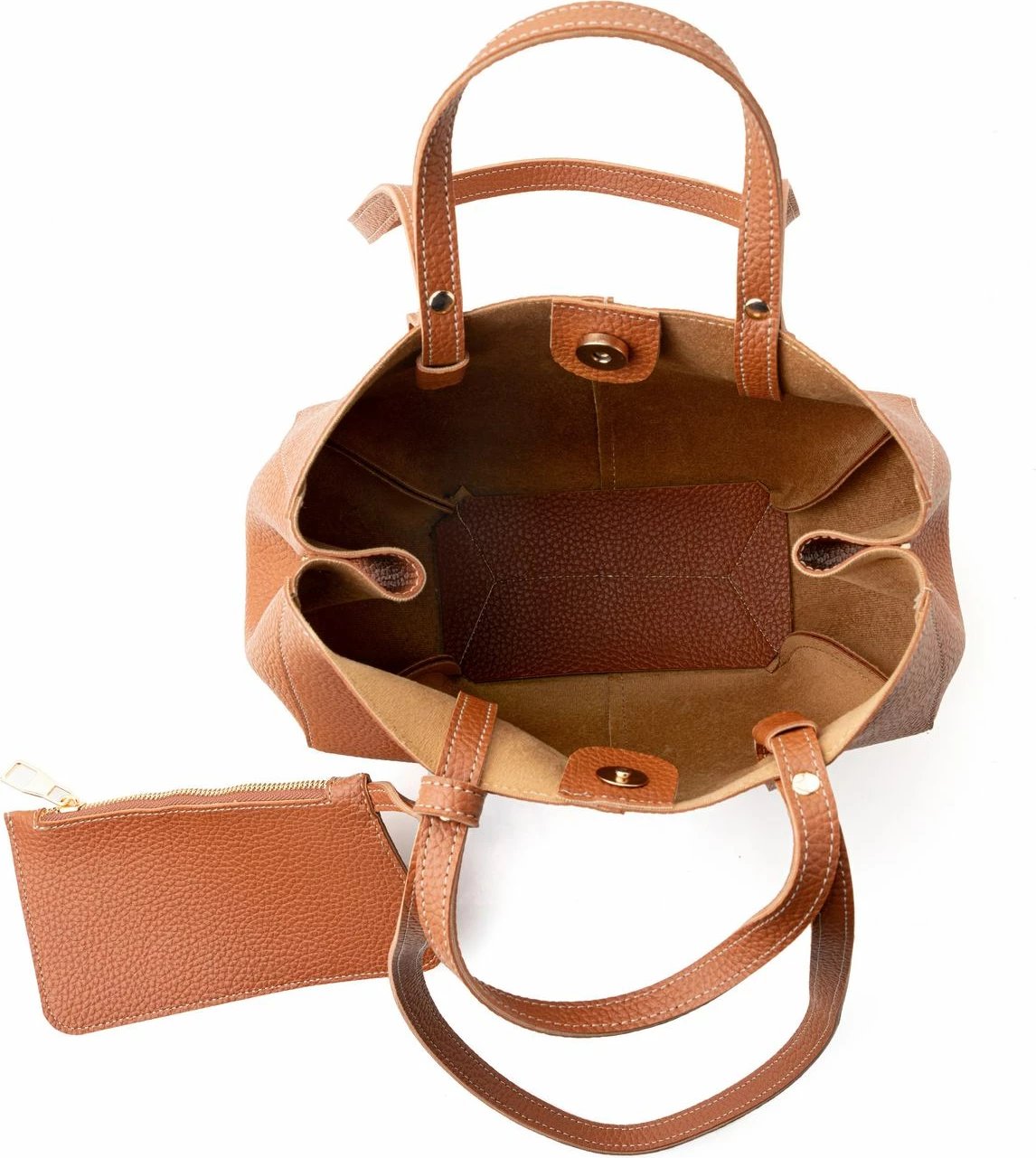 Çantë krahu Lucky Bees, ngjyrë tan, 1274