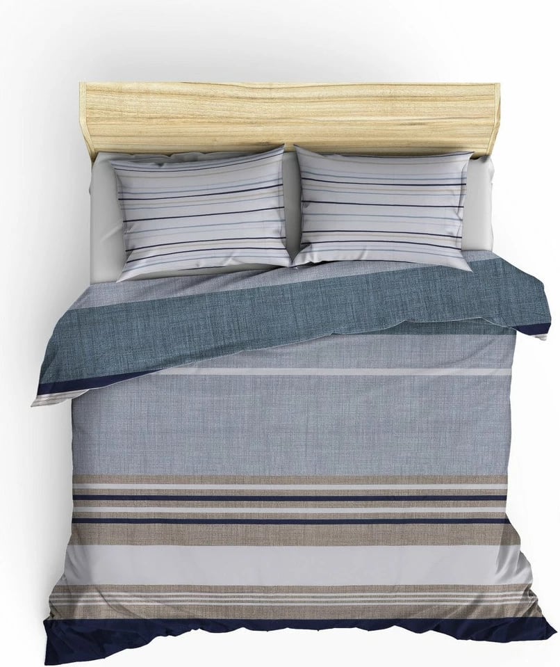 Set mbulesë për jorgan dopio, ngjyrë kaltër, Savoy