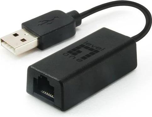 Adapter rrjeti LevelOne USB, RJ-45, 100 Mbit/s, i zi