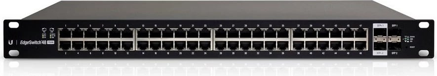 Switch Ubiquiti ES-48-500W, Managed, L2/L3, Gigabit Ethernet, PoE, Rack mounting, 1U