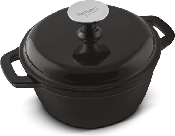 Tavë hekuri Lamart LT1207, 1.5 L, e zezë