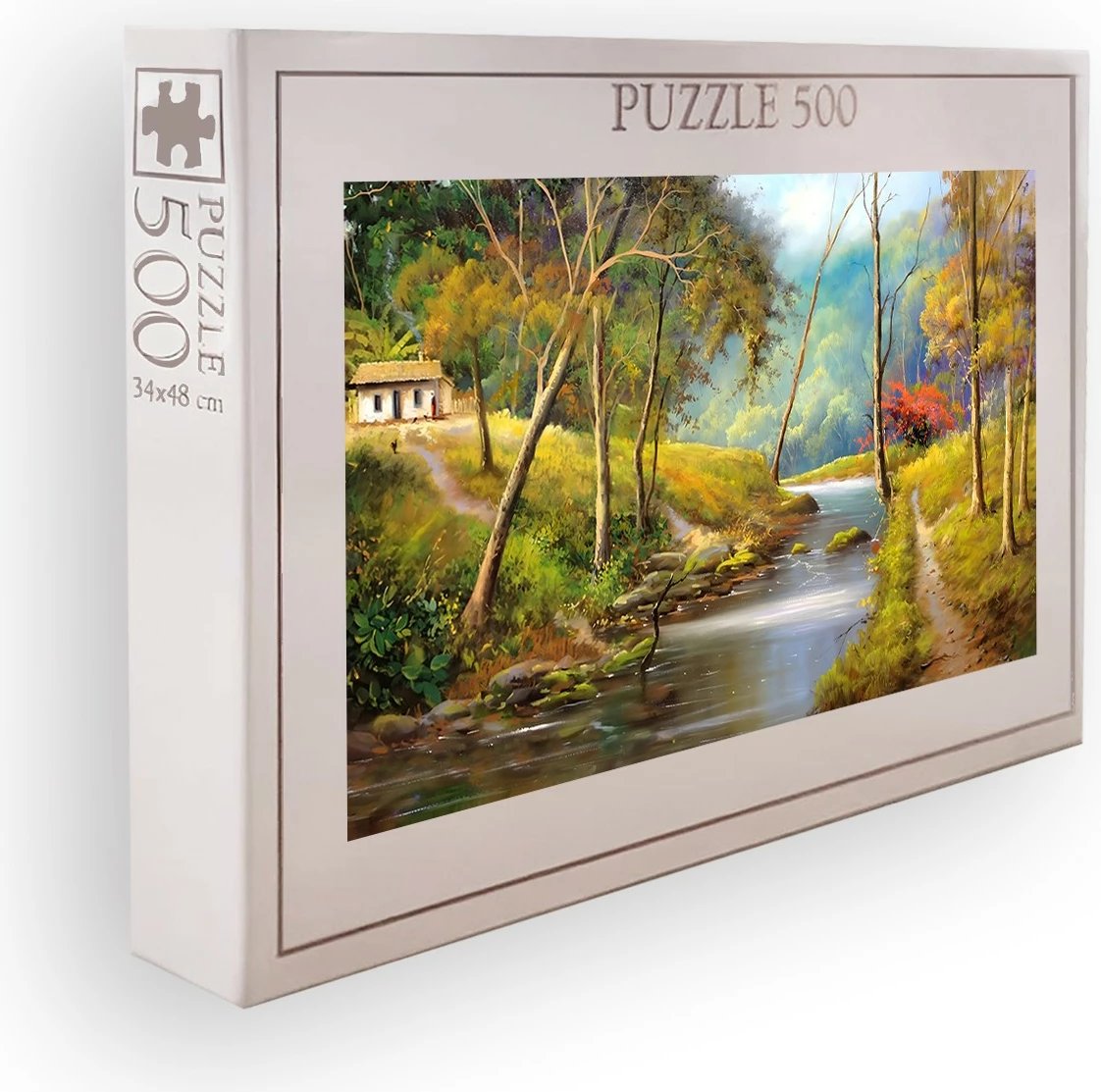 Puzzle 500 copë, Evila Originals, shumëngjyrësh, PZL_030_500