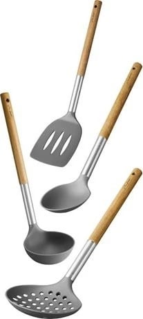 Set veglash kuzhine Lamart LT3900, dru/çelik/najlon, gri
