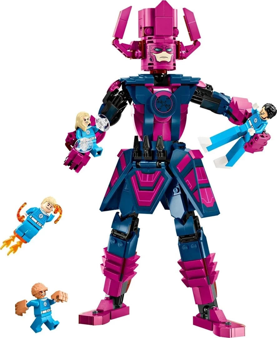 Set LEGO Marvel 76316 Fantastic Four kundër Galactus, 427 pjesë, 4 minifigura