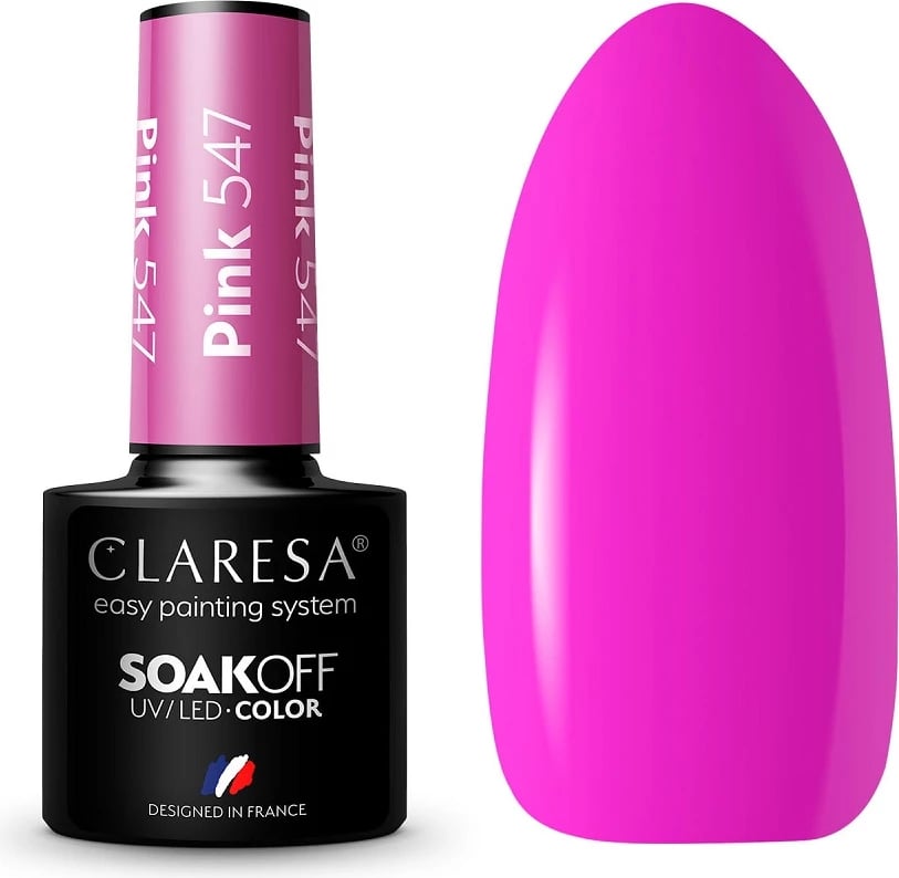 Llak për thonj Claresa Sunny Garden Hybrid 547 për femra 5g