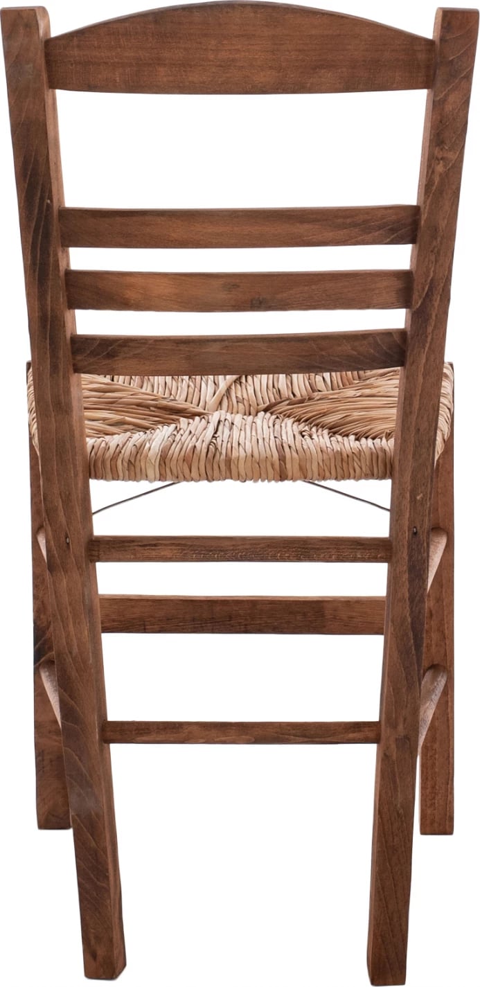 Karrige tradicionale me kashtë, ngjyrë arre, FH10369.01