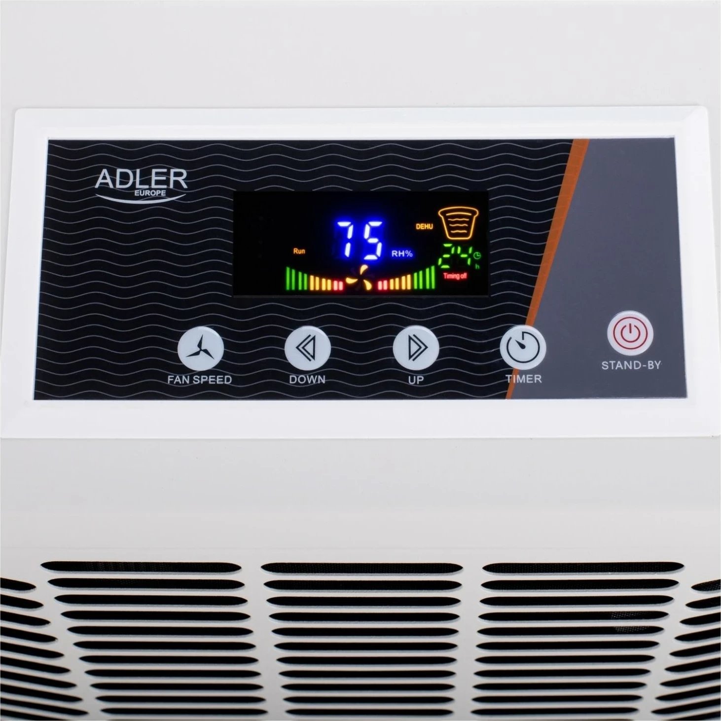 Osuese ajri Adler AD 7864, industriale, me rrota, 50L/ditë, e zezë