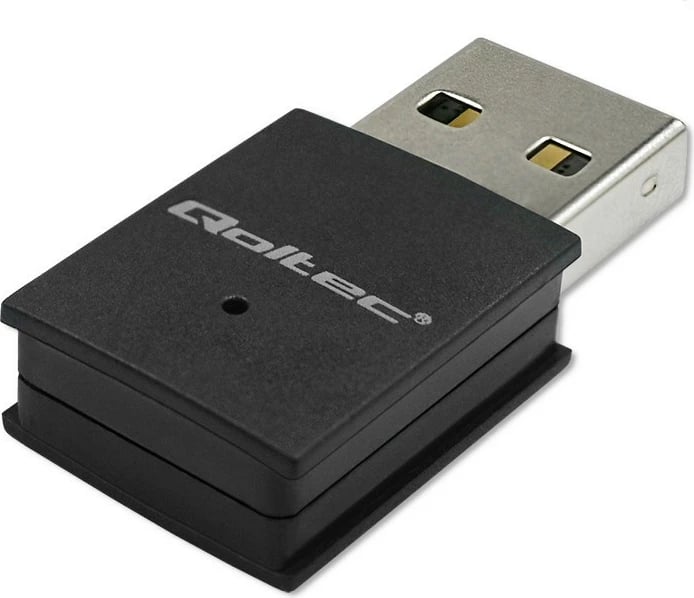 Adapter WiFi/Bluetooth Qoltec 56989, USB, 600Mbps, i zi