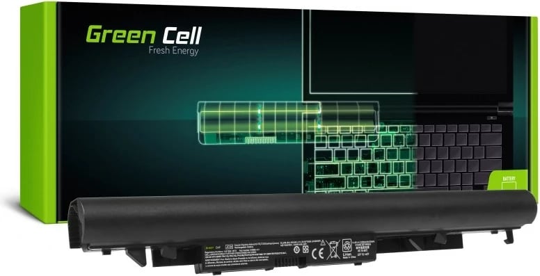 Bateri për laptop Green Cell HP142, 14.8V, 2200mAh, Li-poly, e zezë