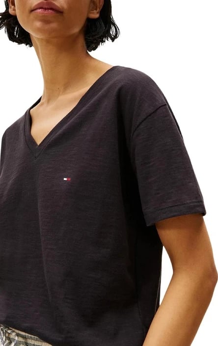 Maicë Tommy Hilfiger donna femra e zezë