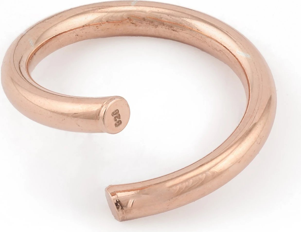 Unazë argjendi, ngjyrë ari rozë, Jumeon, 10855ROS