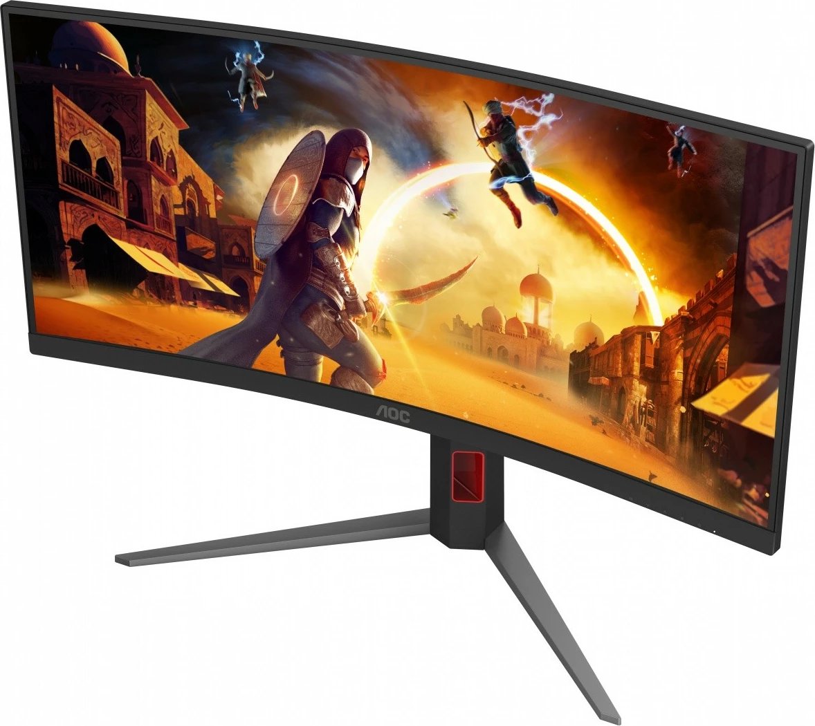 Monitor gaming AOC CU34G4Z, 34", 240Hz, VA, WQHD, HDMI 2.1, i zi