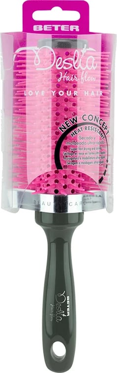 Furçë rrumbullake për stilim flokësh Beter Deslia Hair Flow 33mm unisex