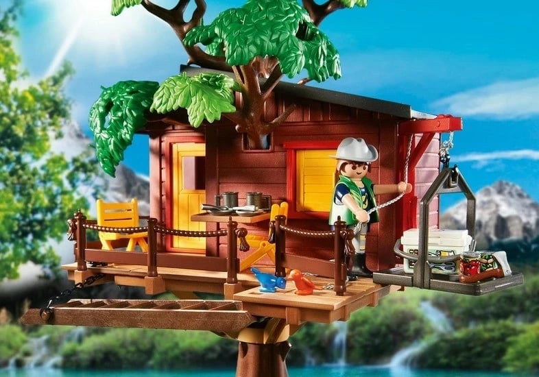 Set ndërtimi Playmobil Wildlife 5557, Przygoda me shtëpinë në pemë