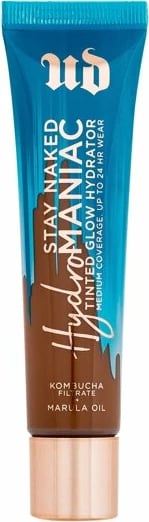 Fondatinë Urban Decay Stay Naked Hydromaniac Tinted Glow Hydrator 80 për femra, 35ml
