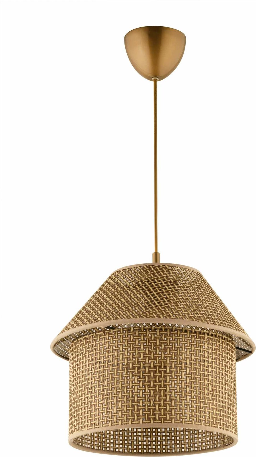 Llambë tavani Opviq, bezhë dhe ari, 64879